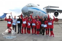 The Zero Gravity flight on 25th of April is accomplished!