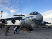 October 17 2015, we organized a teambuilding for workers from a aviation sport club board a IL-76 MDK aircraft!